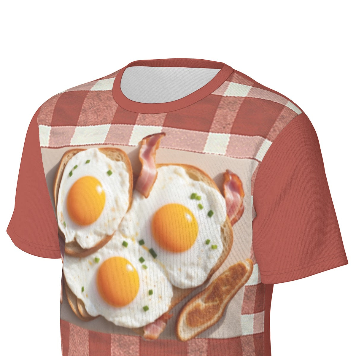 Bacon & Eggs -- Men's O-Neck T-Shirt | 190GSM Cotton