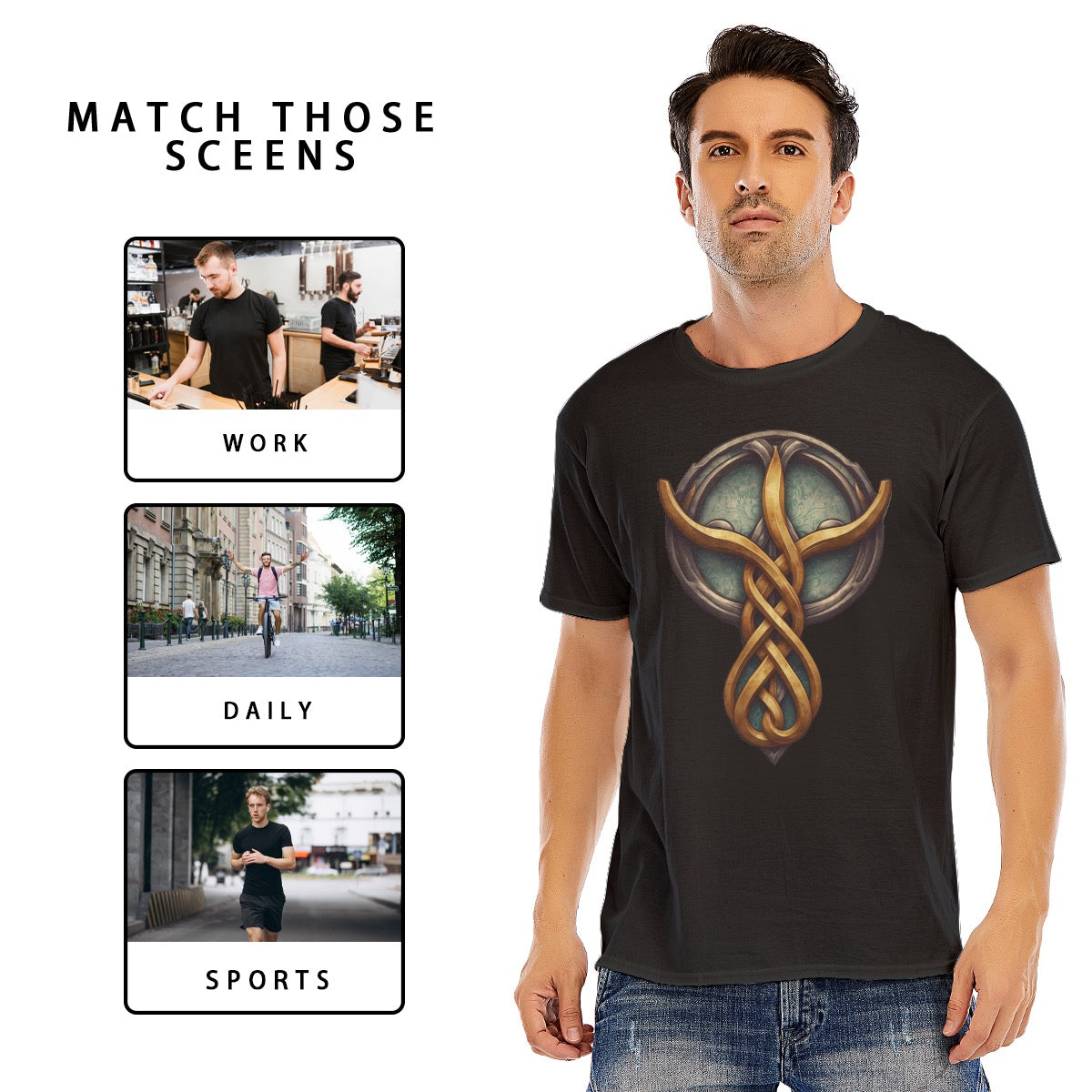 Trinity One --Unisex O-neck Short Sleeve T-shirt