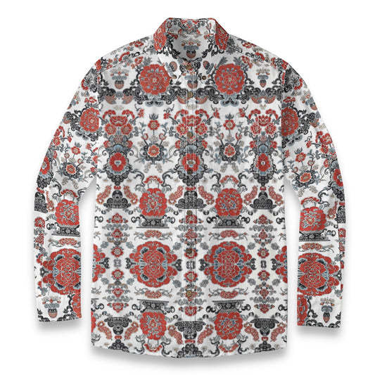 Miya -- Men's 100% Cotton LS Shirt