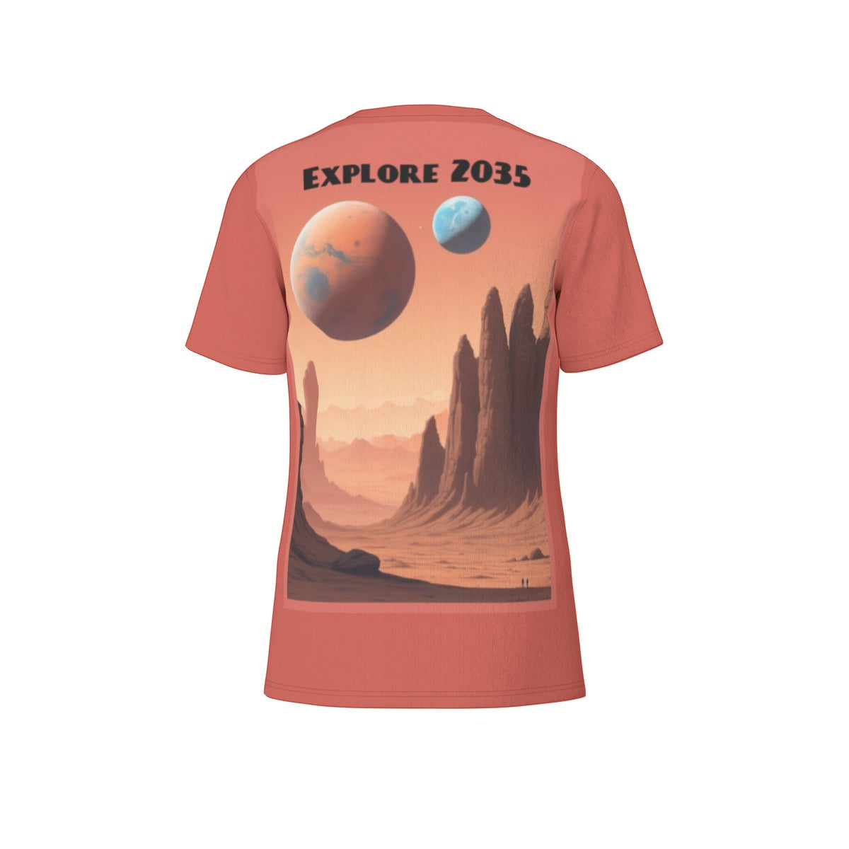 Explore 2035 -- Men's O-Neck T-Shirt | 190GSM Cotton