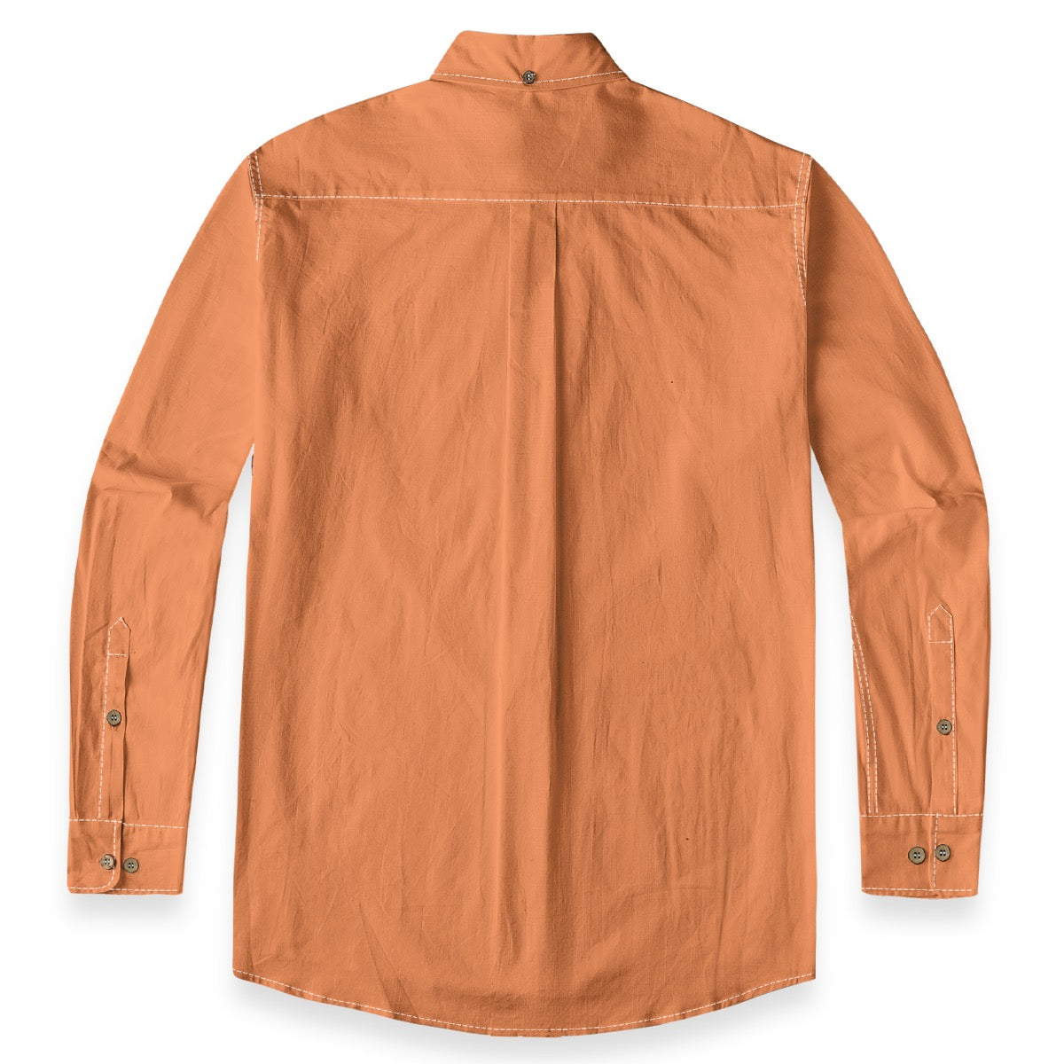 Mandarin — Men's 100% Cotton LS Shirt
