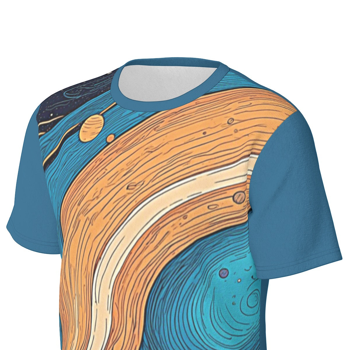 Space III -- Men's O-Neck T-Shirt | 190GSM Cotton