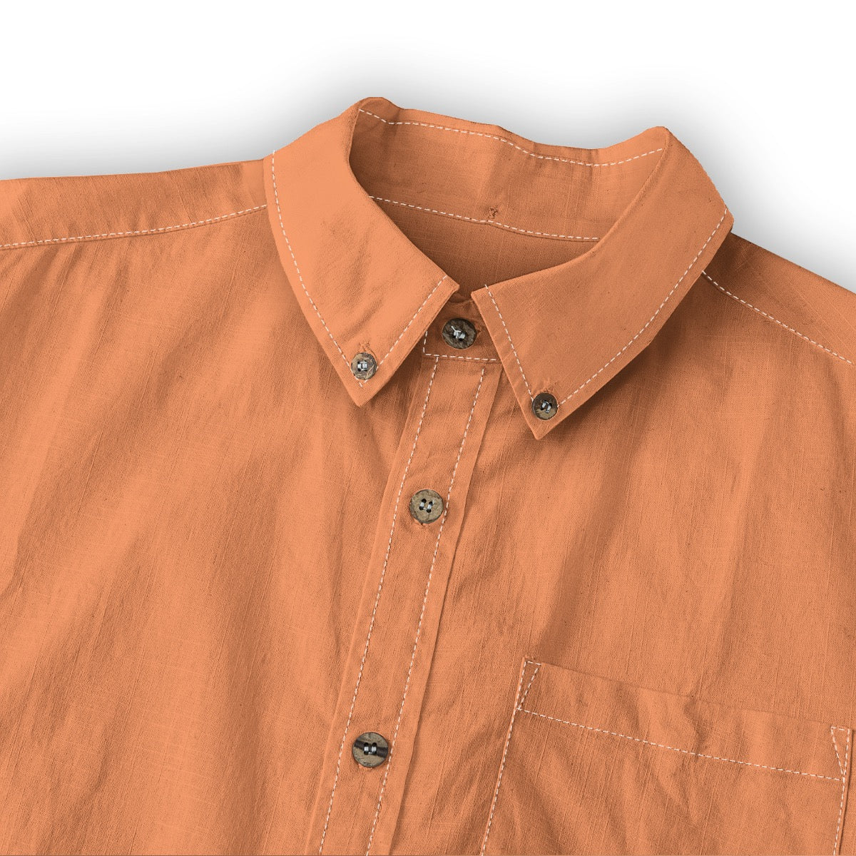 Mandarin — Men's 100% Cotton LS Shirt