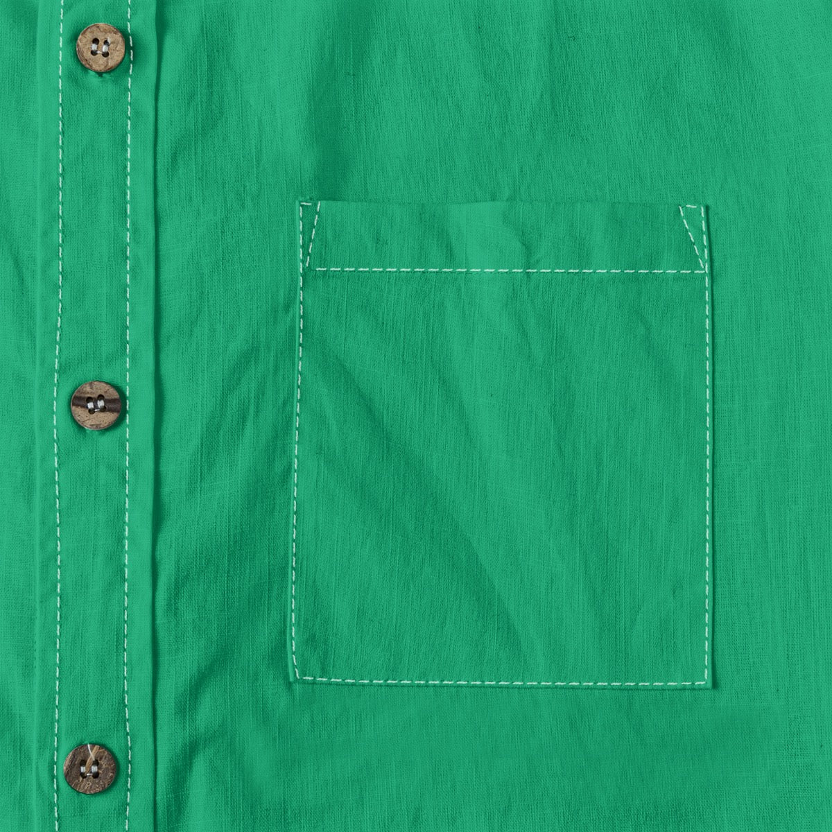 Jade -- Men's 100% Cotton LS Shirt