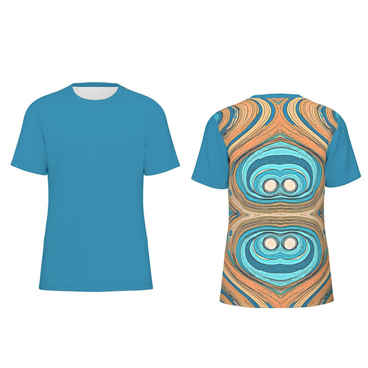 Swirl II -- Men's O-Neck T-Shirt | 190GSM Cotton