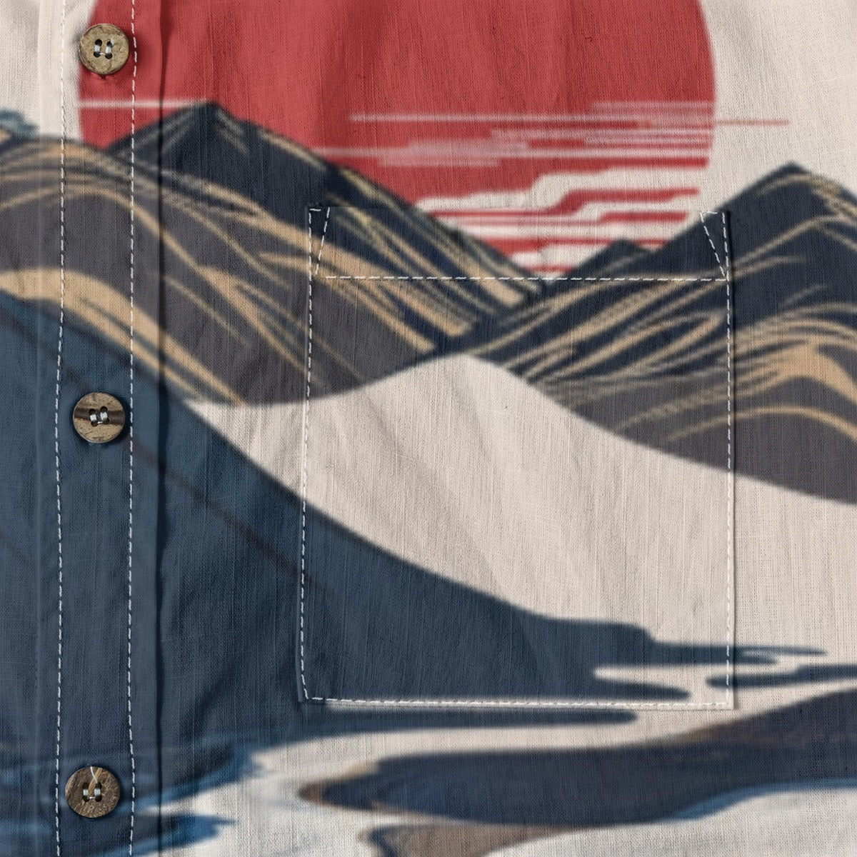 Kaya -- Men's 100% Cotton LS Shirt