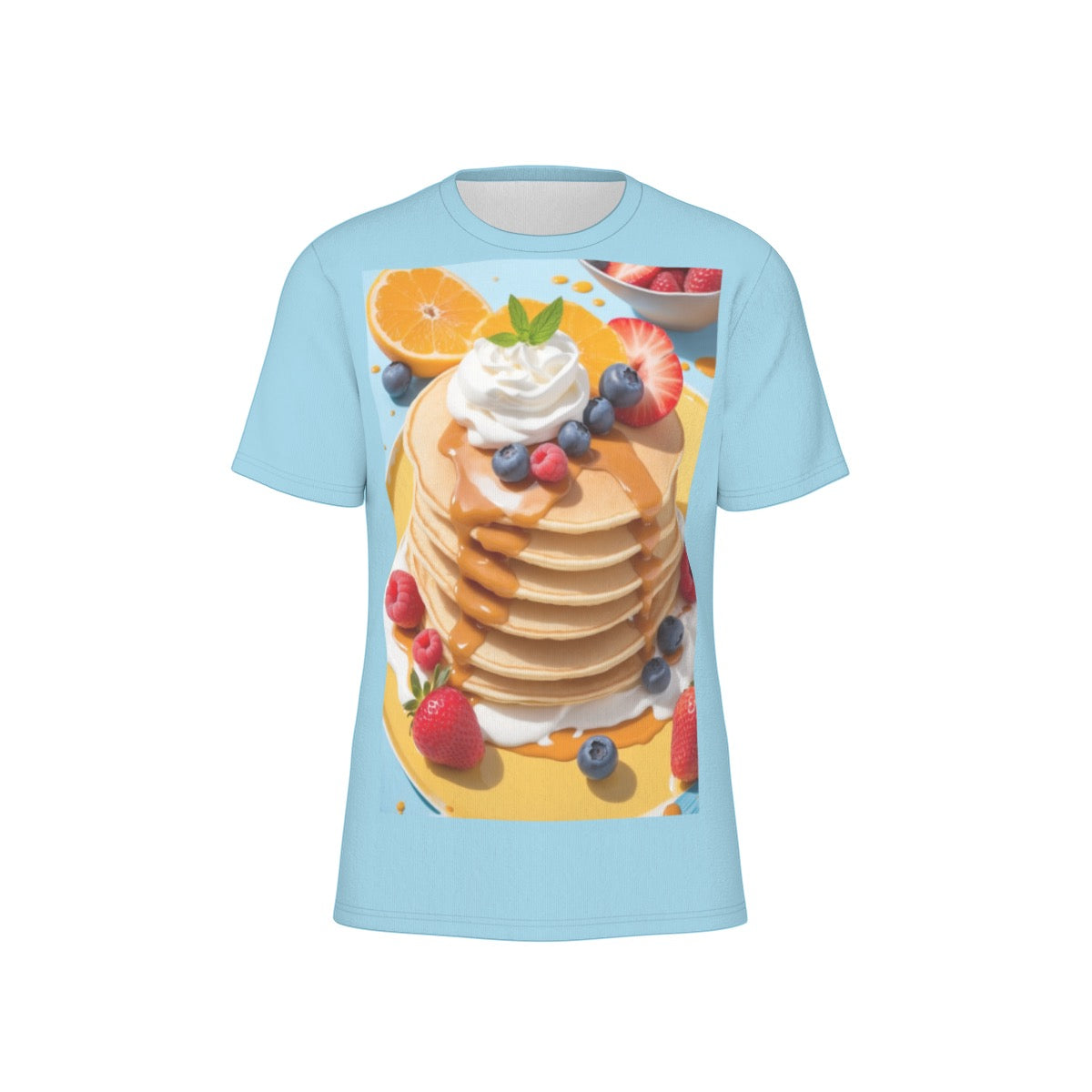 Pancakes -- Men's O-Neck T-Shirt | 190GSM Cotton