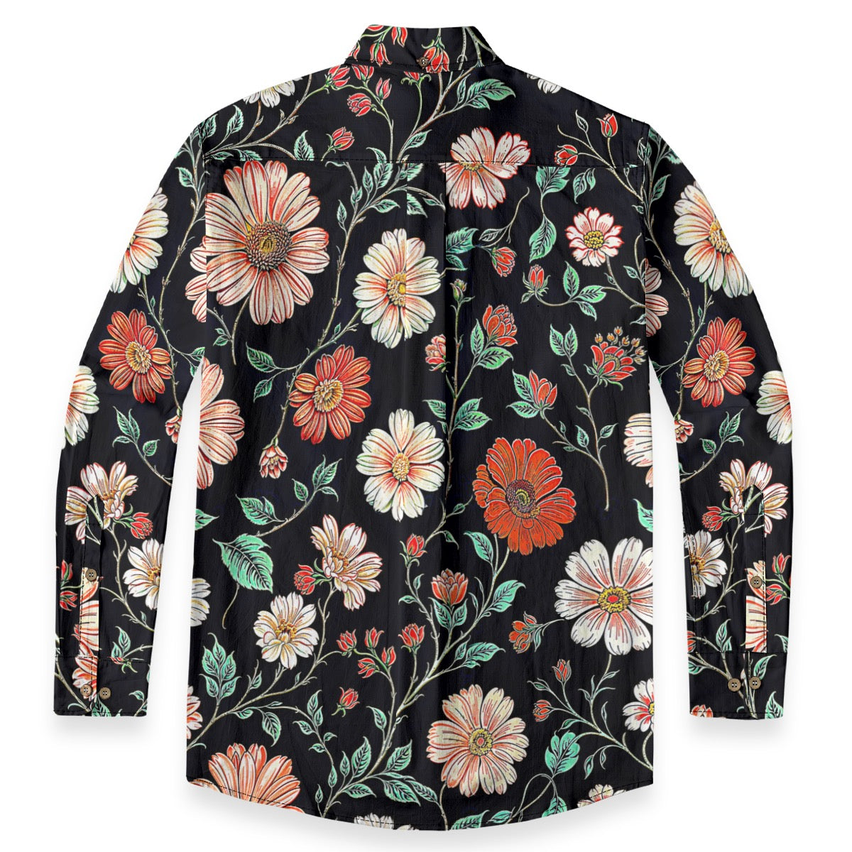 Night Path -- Men's 100% Cotton LS Shirt
