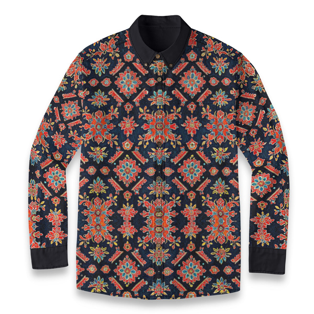 Péda -- Men's 100% Cotton LS Shirt