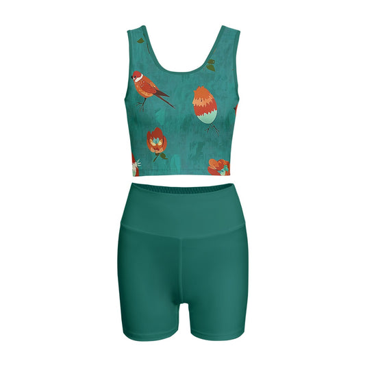 Tweet -- Women's Yoga Set