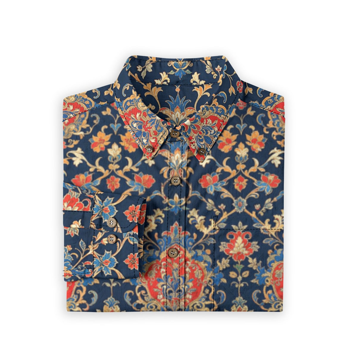 Uppsalir -- Men's 100% Cotton LS Shirt
