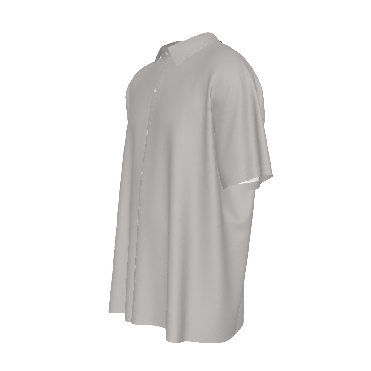 1792 Crest -- Men's Imitation Silk Short-Sleeved Shirt
