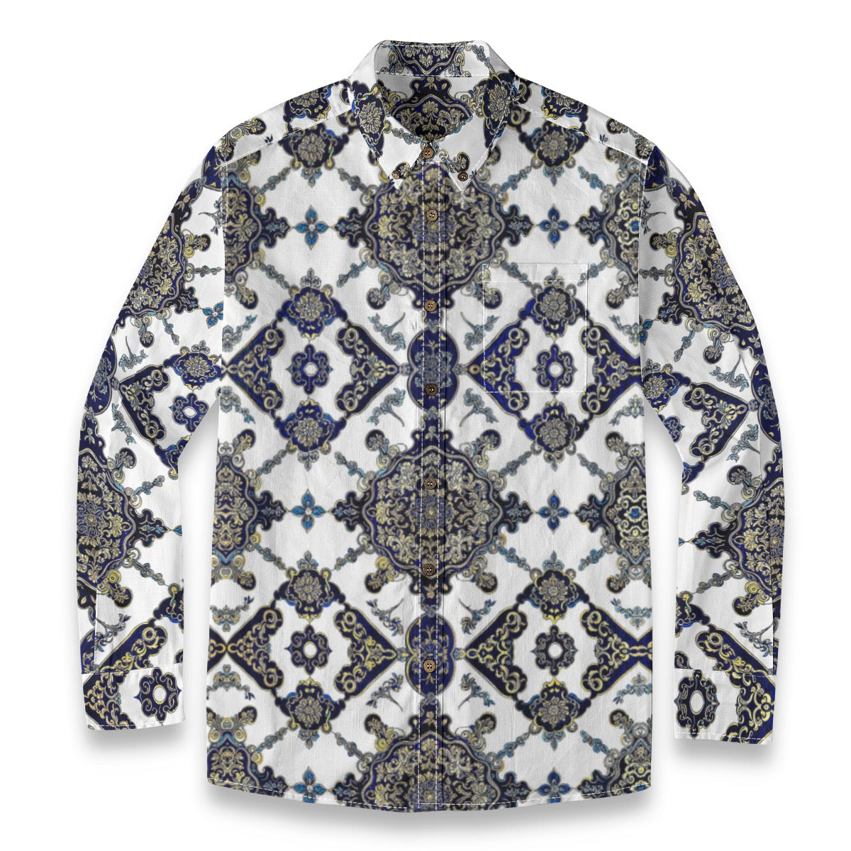 Milan -- Men's 100% Cotton LS Shirt