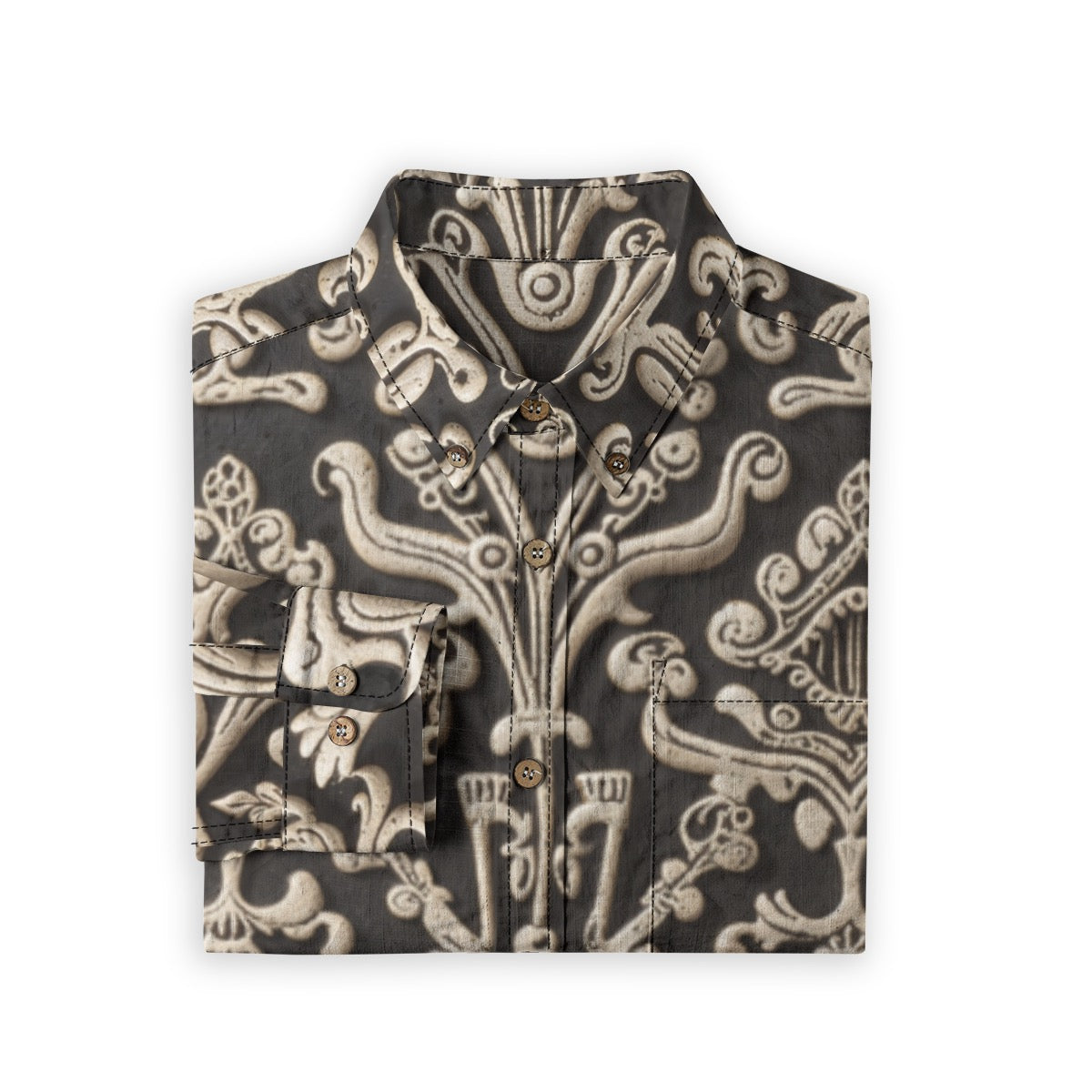 Paphos -- Men's 100% Cotton LS Shirt