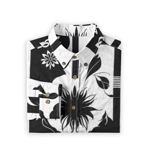 Izu -- Men's 100% Cotton LS Shirt