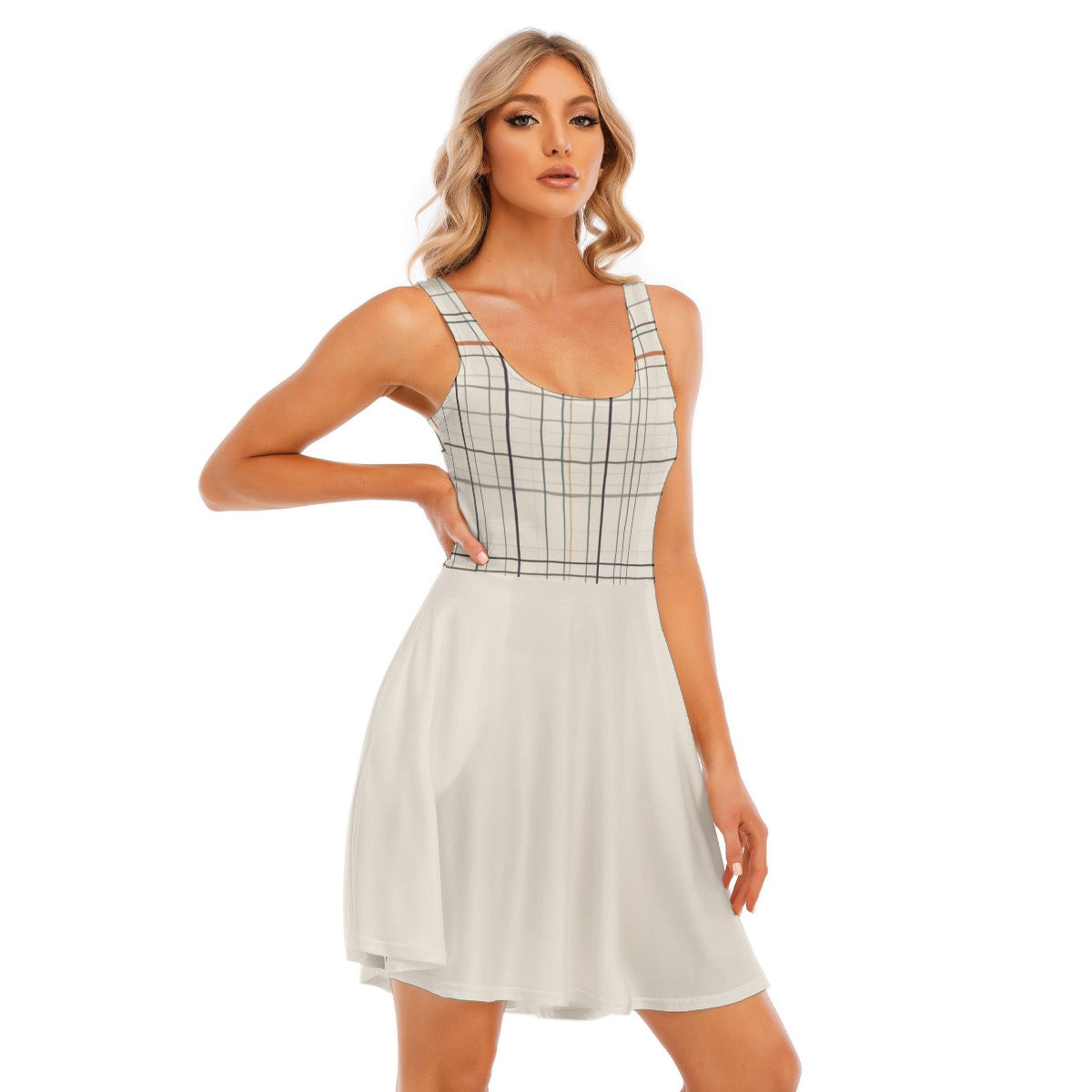 Grid -- Women's Tank Vest Dress