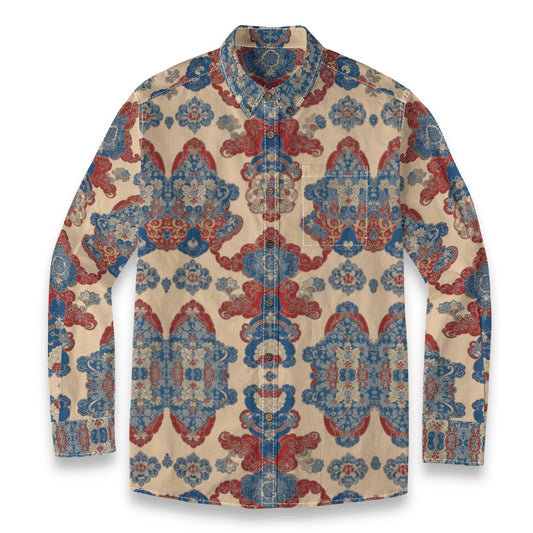 Jiang -- Men's 100% Cotton LS Shirt