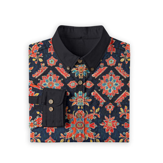 Péda -- Men's 100% Cotton LS Shirt