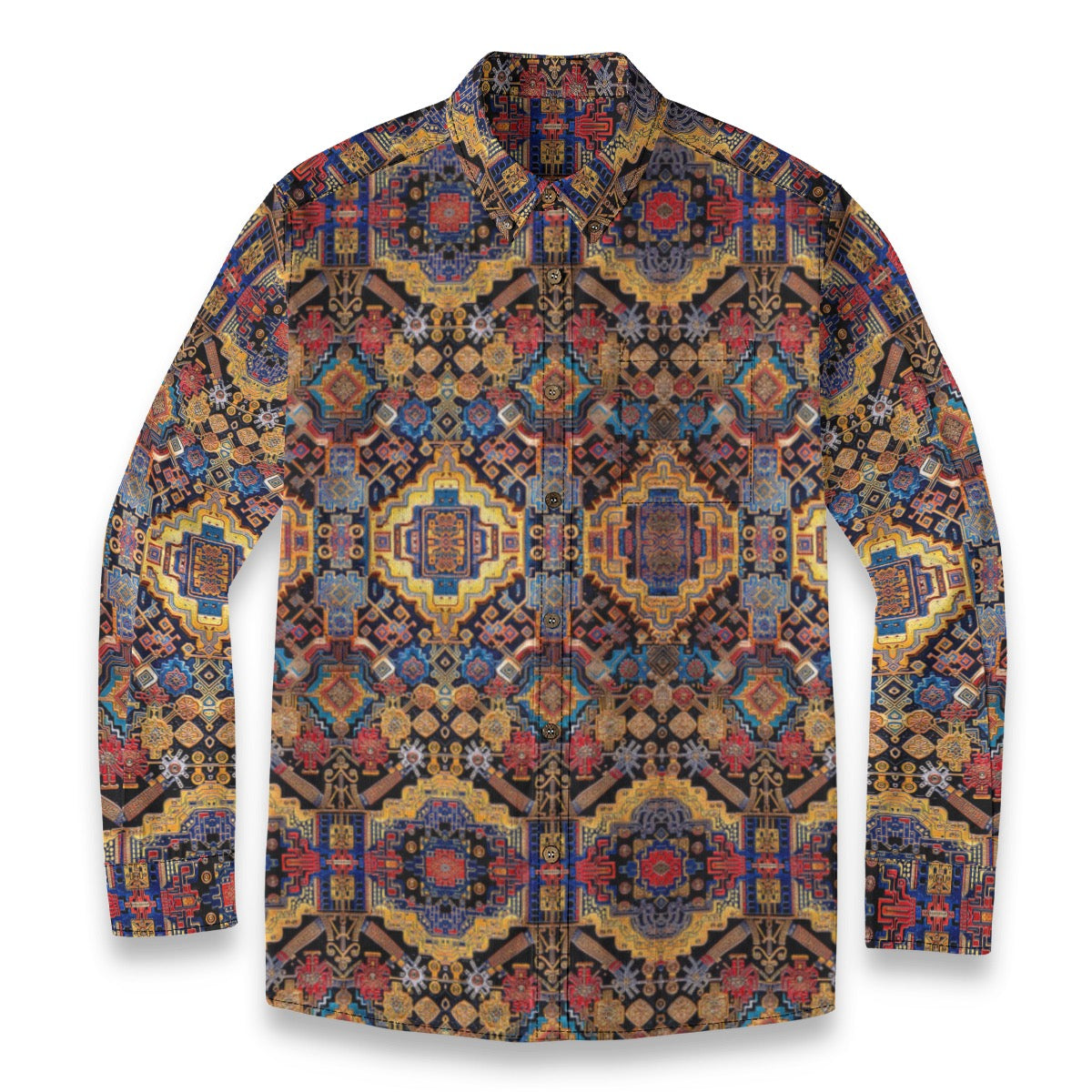 Jijel -- Men's 100% Cotton LS Shirt