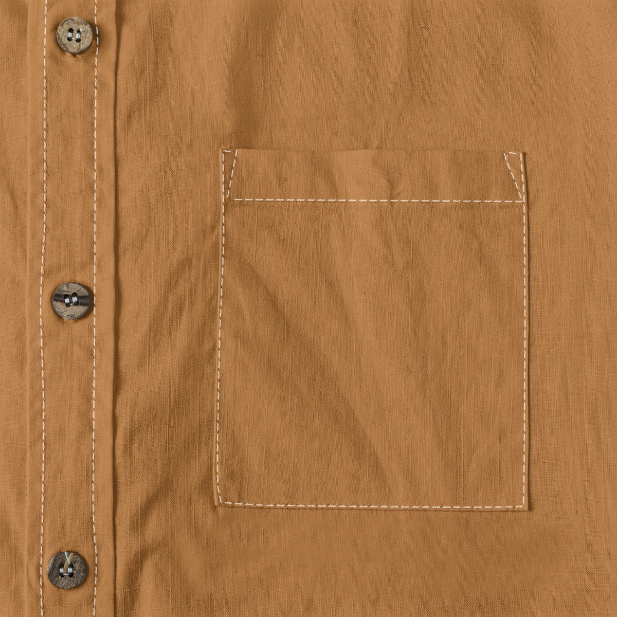 Copper -- Men's 100% Cotton LS Shirt