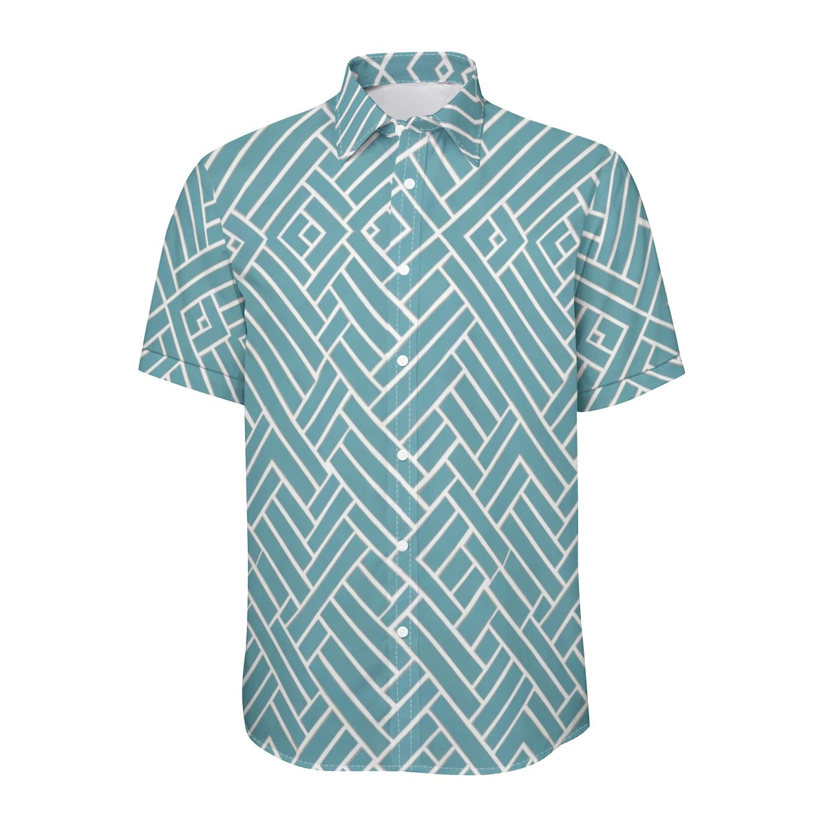 Turq Walk -- Unisex Collared Shirt