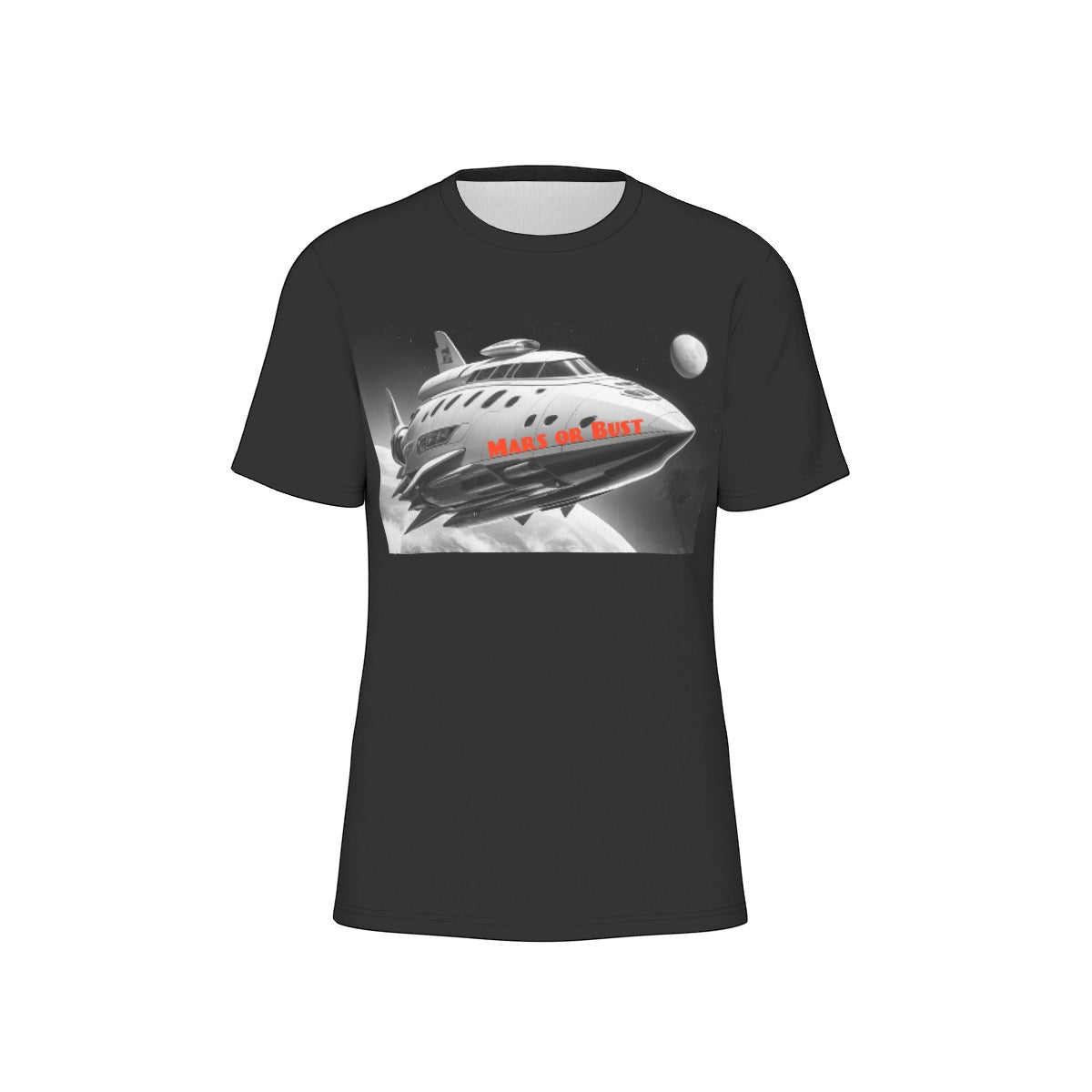 Mars or Bust -- Men's O-Neck T-Shirt | 190GSM Cotton