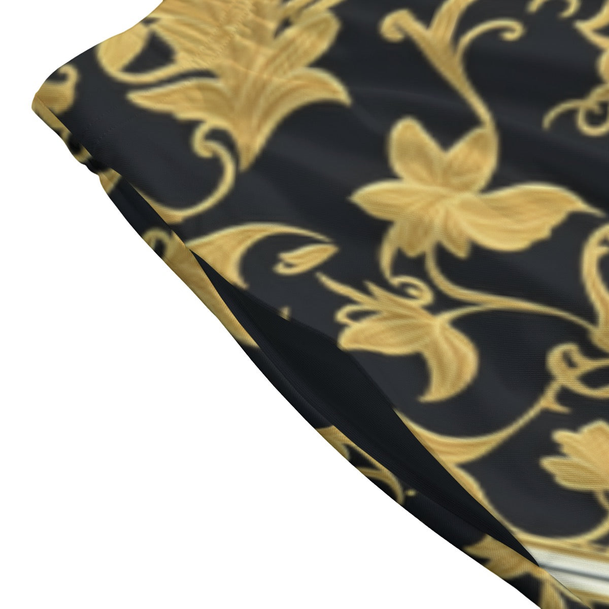Gold Embroidery -- Women's Bazyrey Skirt w/2 pockets