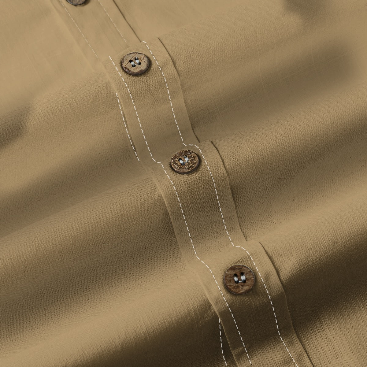 Bronze -- Men's 100% Cotton LS Shirt