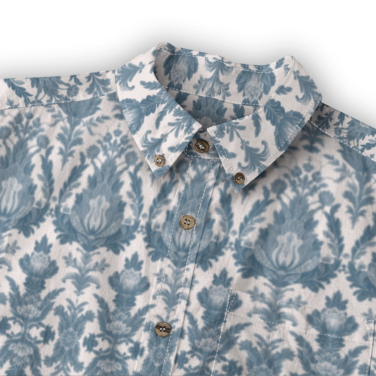 Adalgios -- Men's 100% Cotton LS Shirt