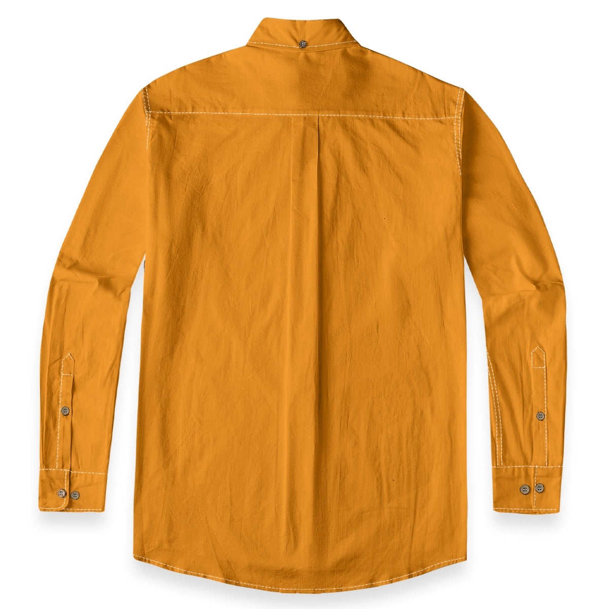 Tangerine -- Men's 100% Cotton LS Shirt