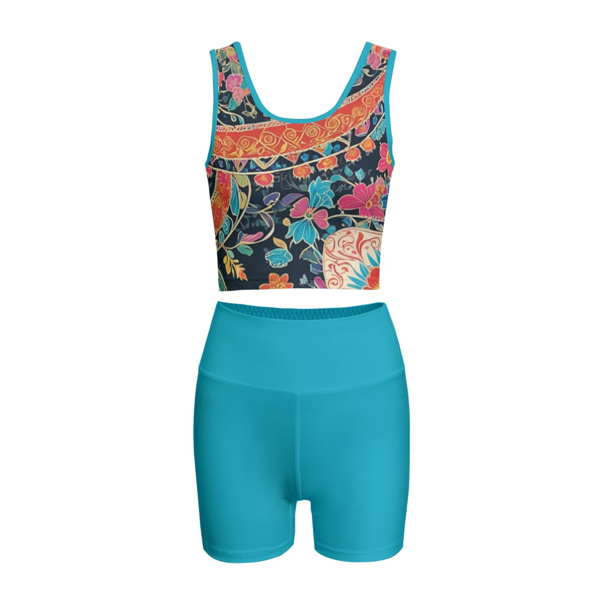 Blu -- Women's Yoga Set