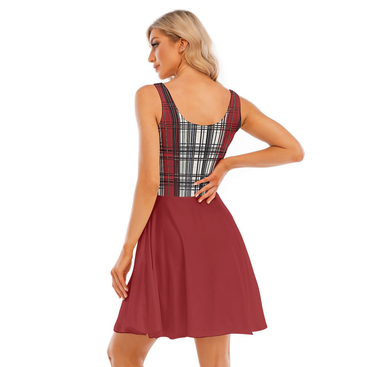 Skara Tartan -- Women's Tank Vest Dress