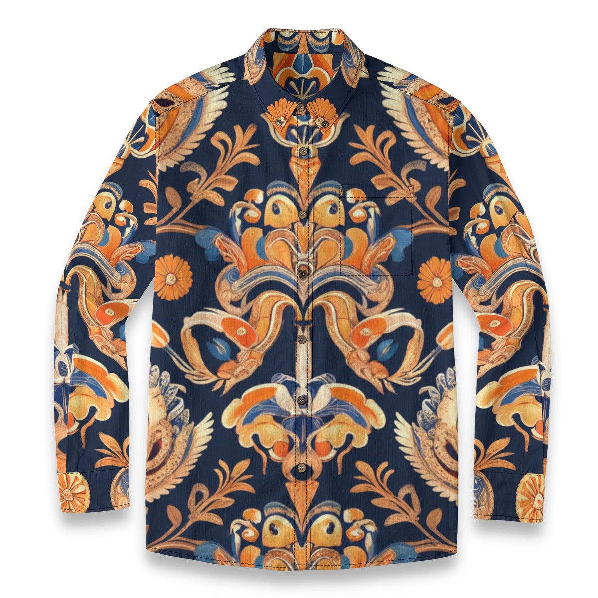 Leipzig -- Men's 100% Cotton LS Shirt