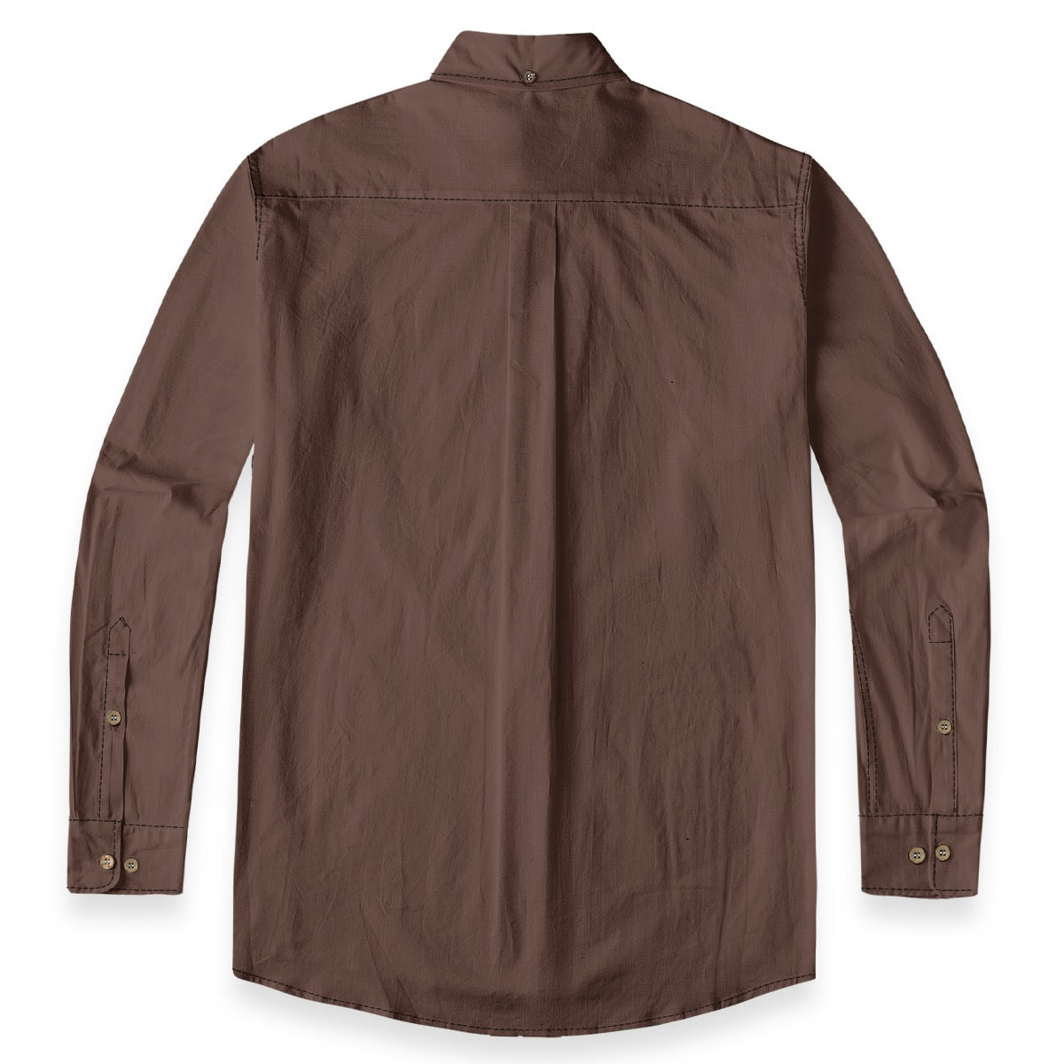 Oak (Dark) -- Men's 100% Cotton LS Shirt