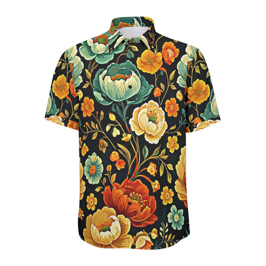 Palace Garden -- Unisex Collared Shirt