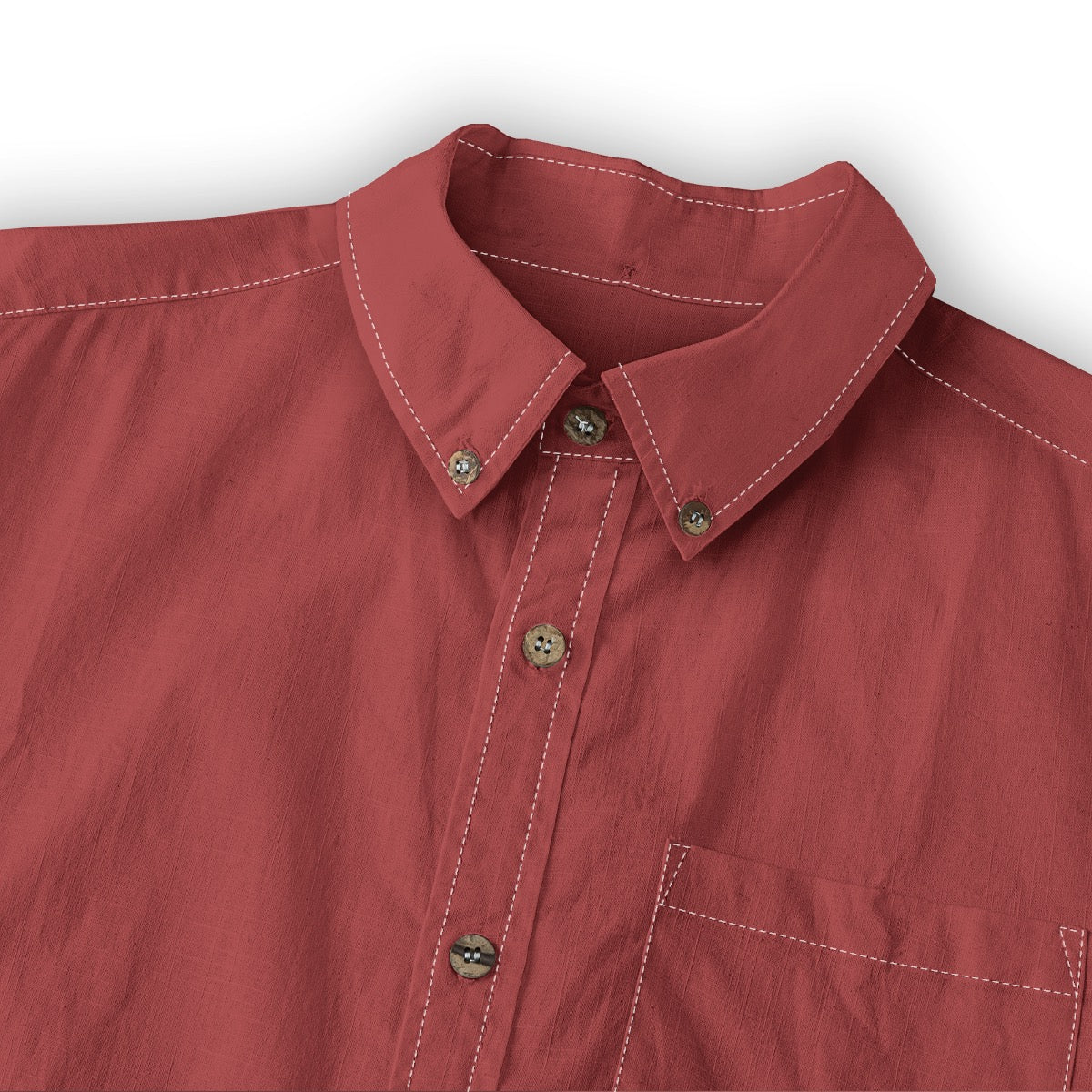 Garnet -- Men's100% Cotton LS Shirt