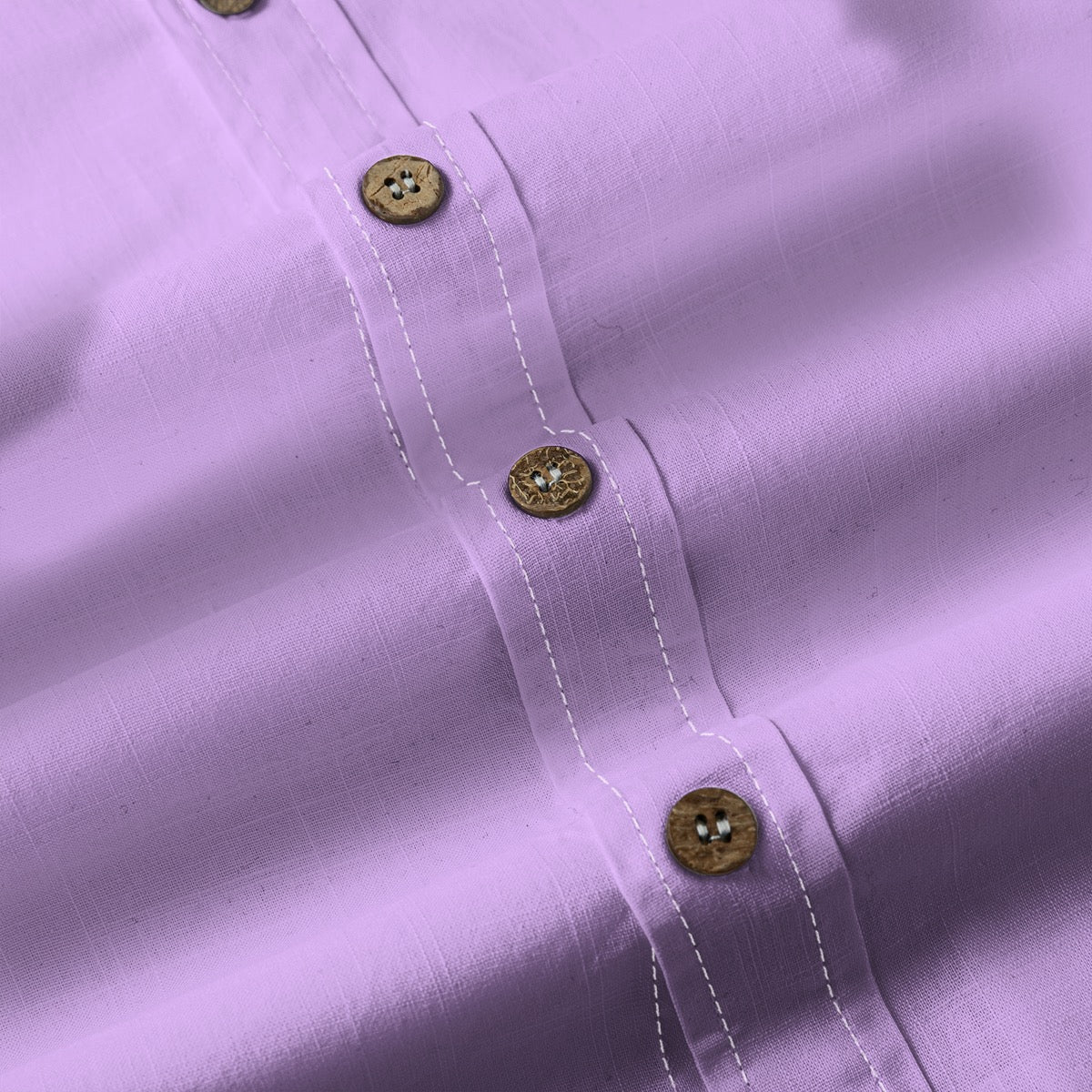 Mauve -- Men's 100% Cotton LS Shirt