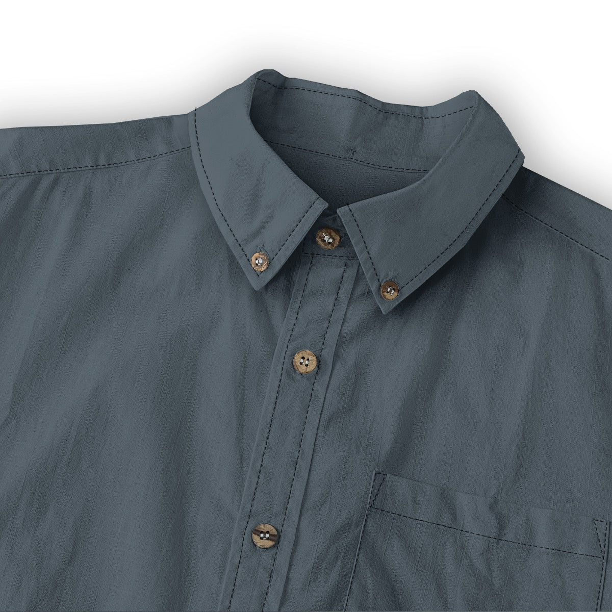 Charcoal -- Men's 100% LS Shirt