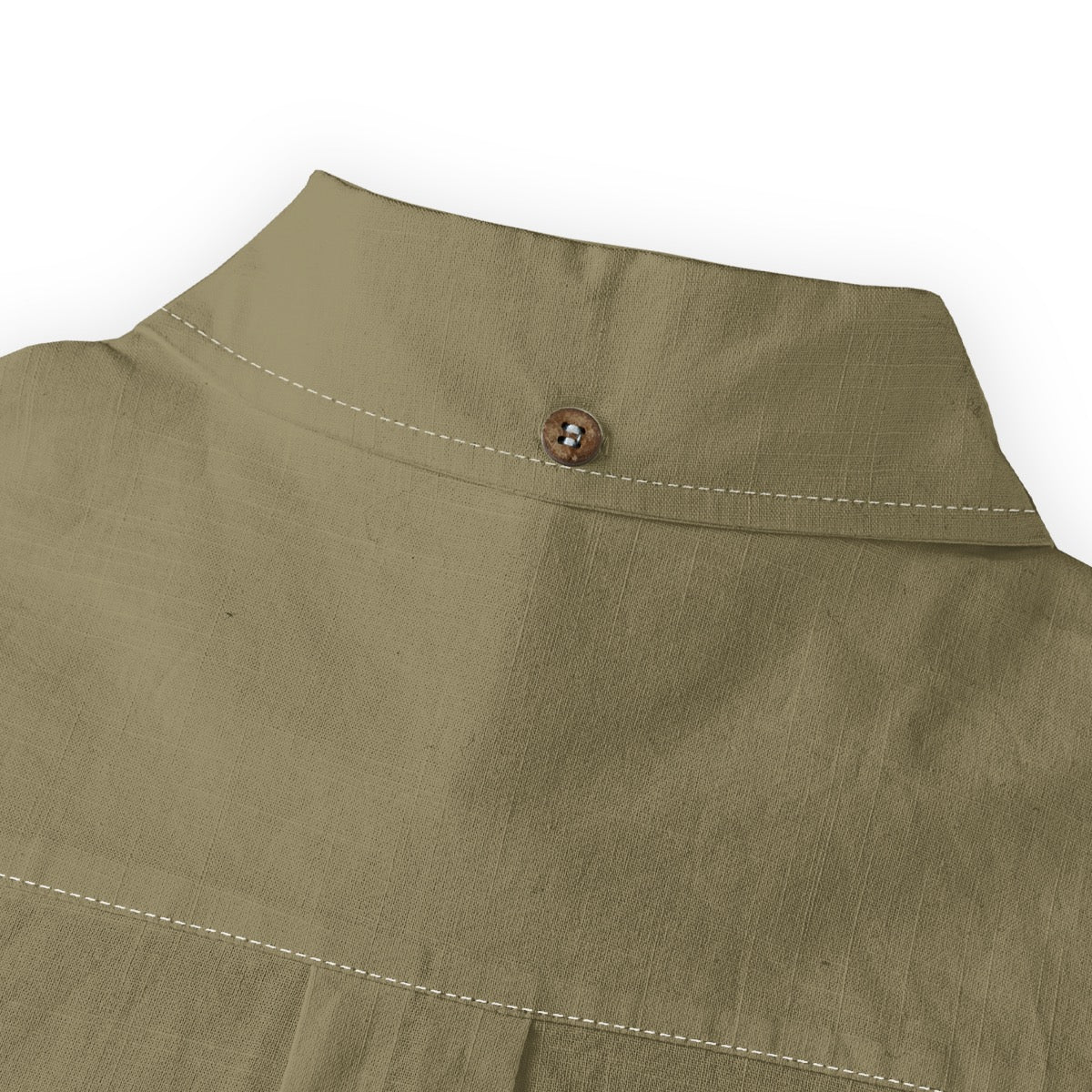 Drab Olive -- Men's 100% Cotton LS Shirt