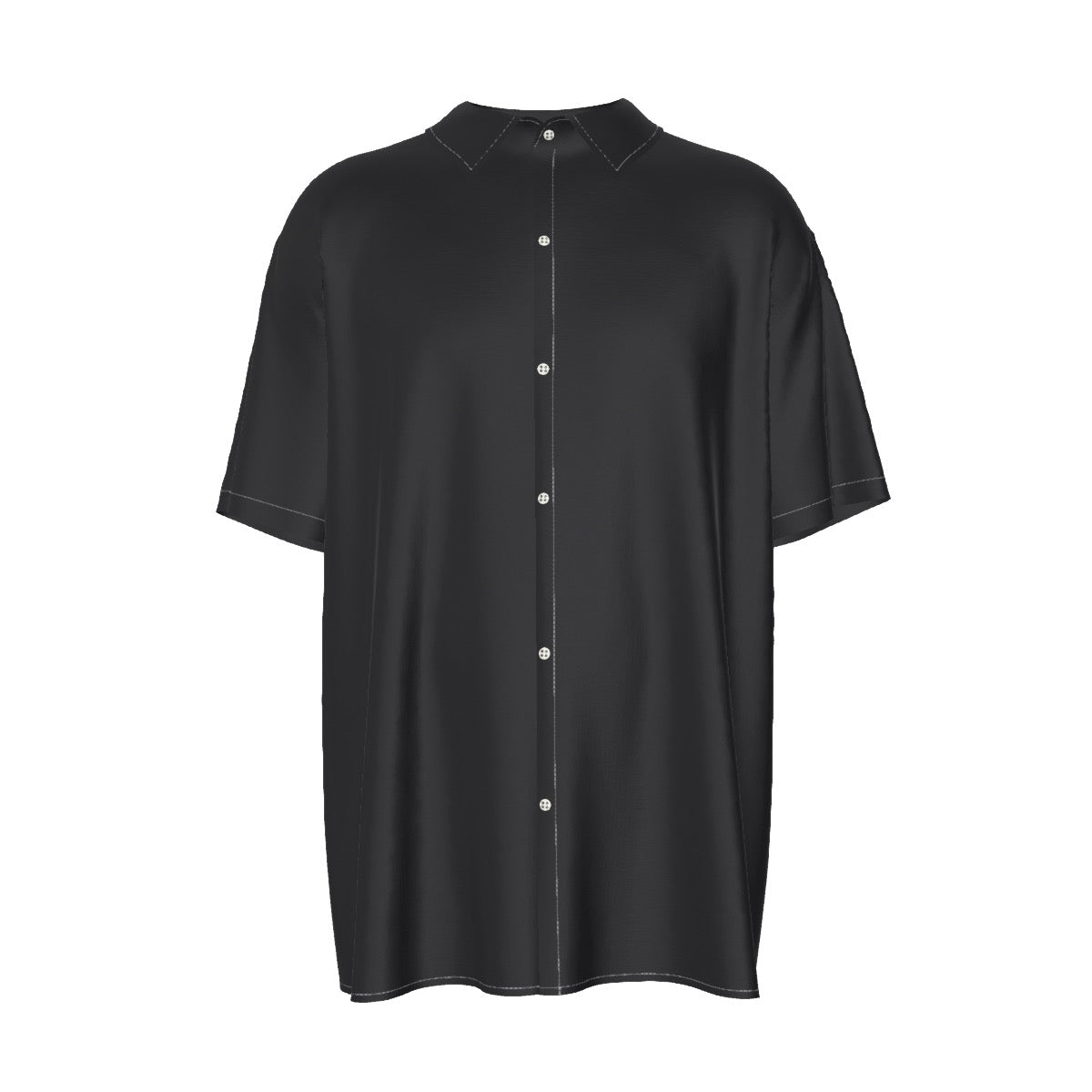 Fury -- Men's Imitation Silk Short-Sleeved Shirt