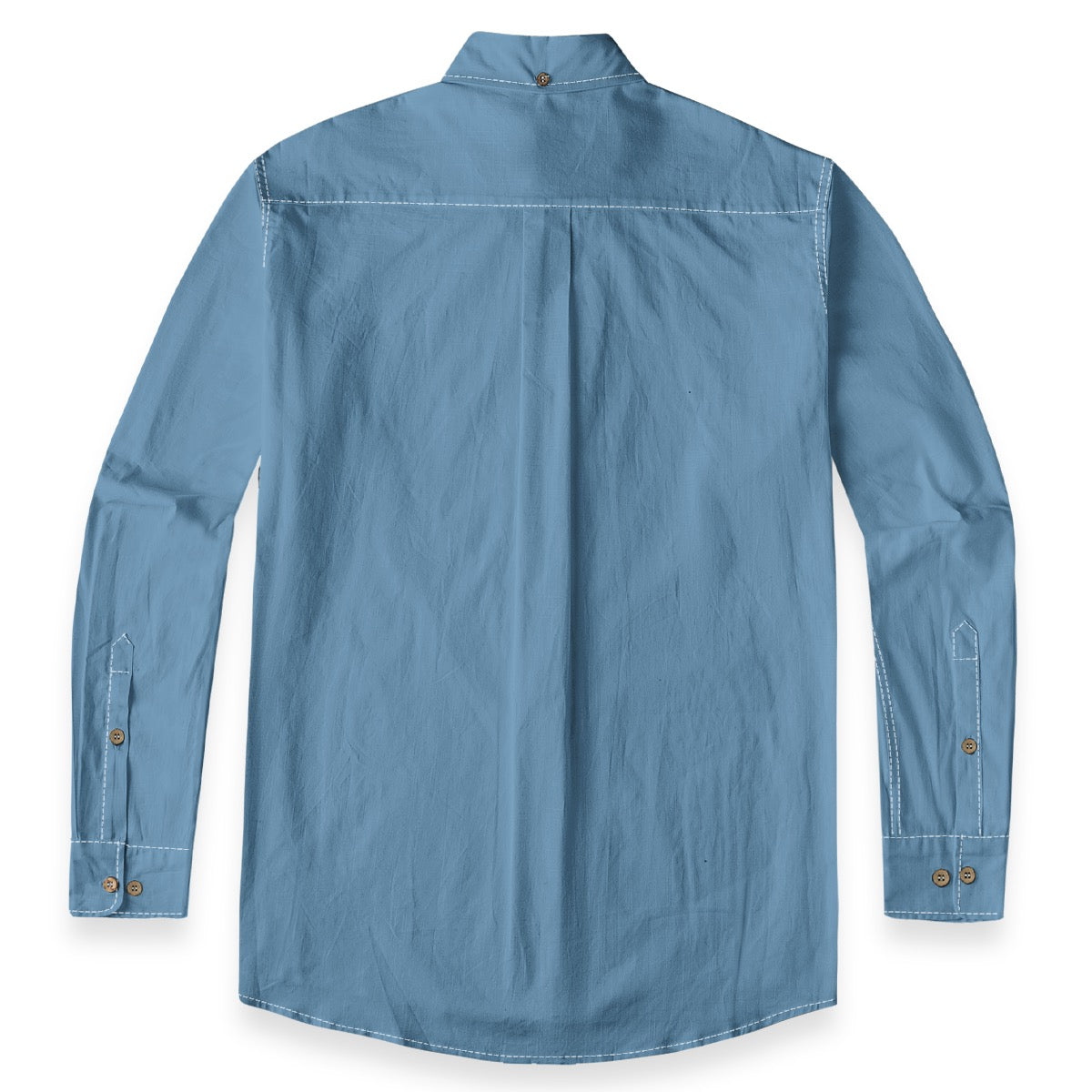 Air Force Blue -- Men's 100% Cotton LS Shirt