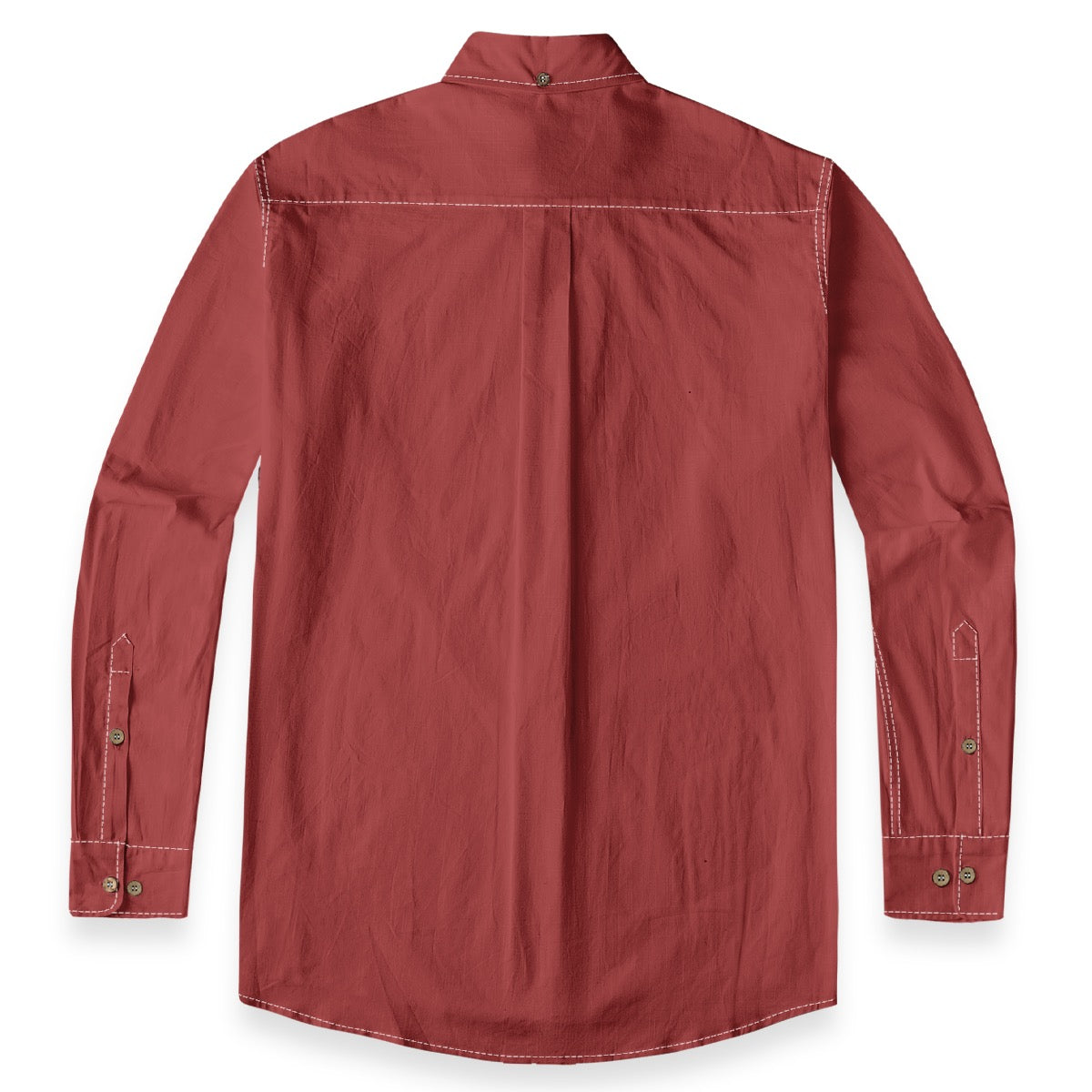Garnet -- Men's100% Cotton LS Shirt