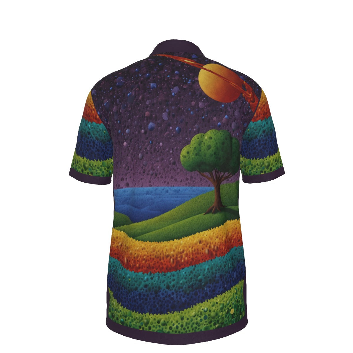 Night Sky -- Men's UV Protection POLO Shirt