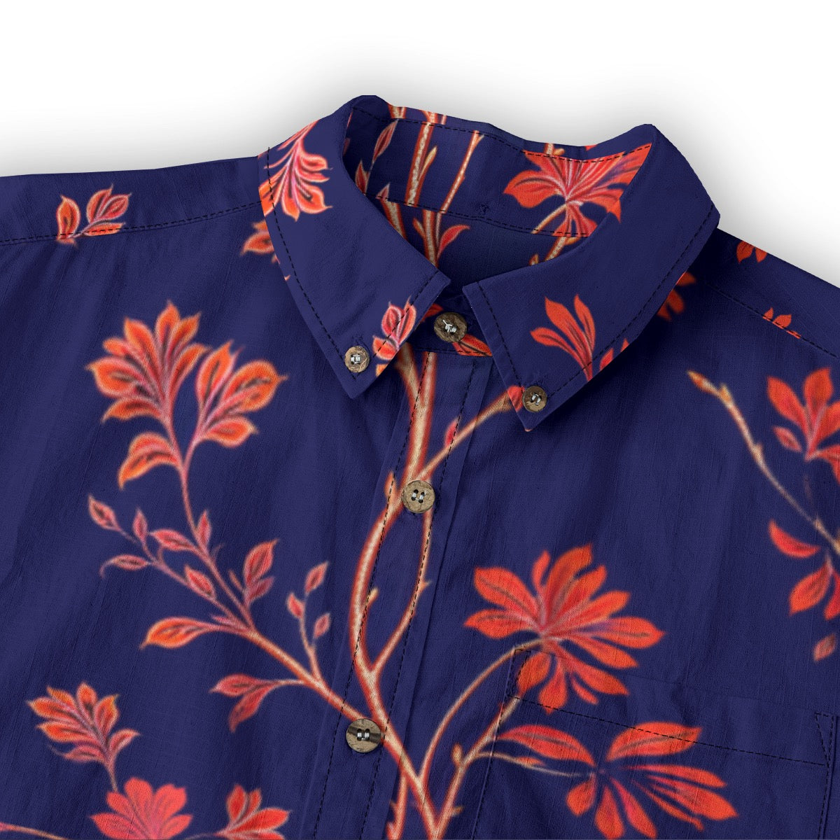 St Pierre -- Men's 100% Cotton LS Shirt
