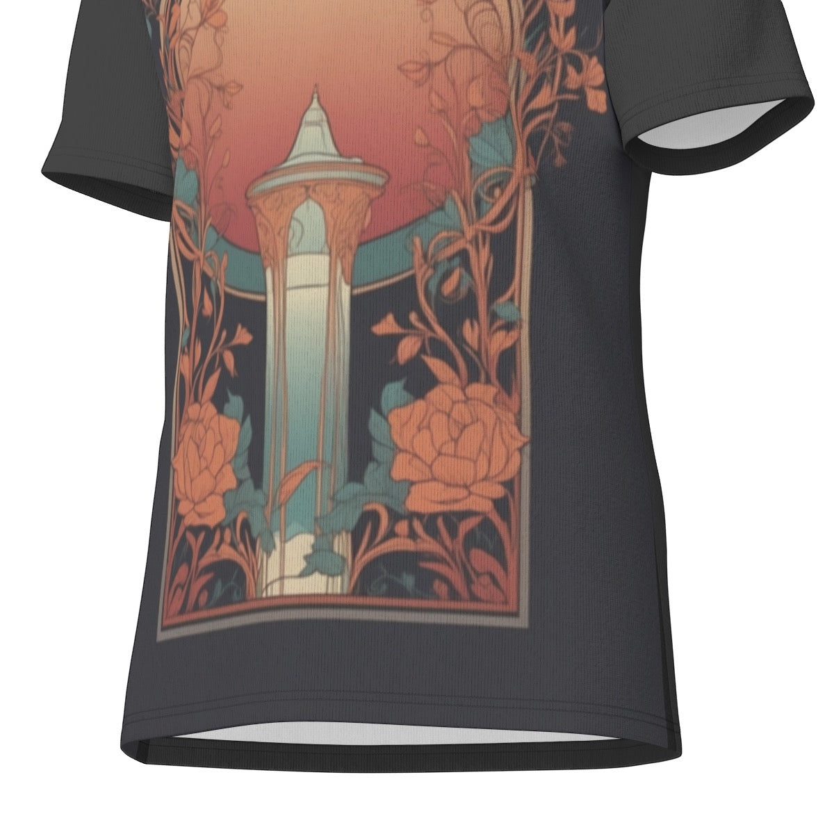 Tower -- Men's O-Neck T-Shirt | 190GSM Cotton