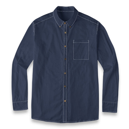 Denim -- Men's 100% Cotton LS Shirt