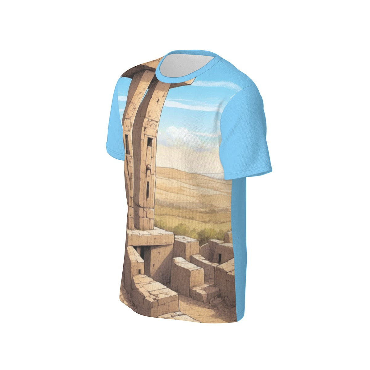 Göbeklitepe -- Men's O-Neck T-Shirt | 190GSM Cotton