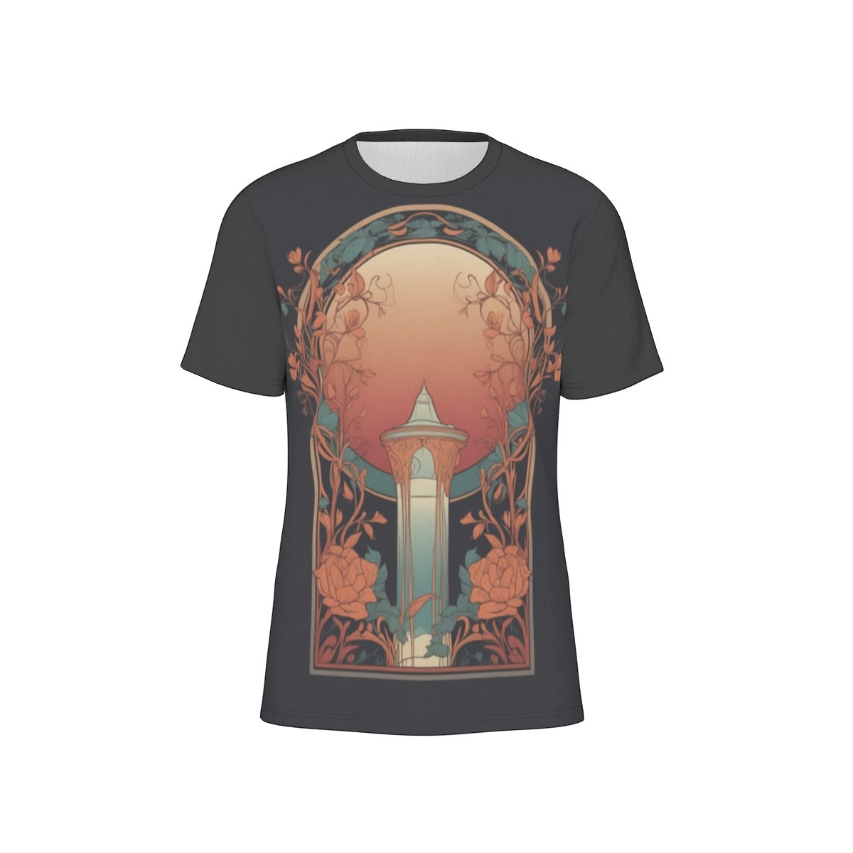 Tower -- Men's O-Neck T-Shirt | 190GSM Cotton