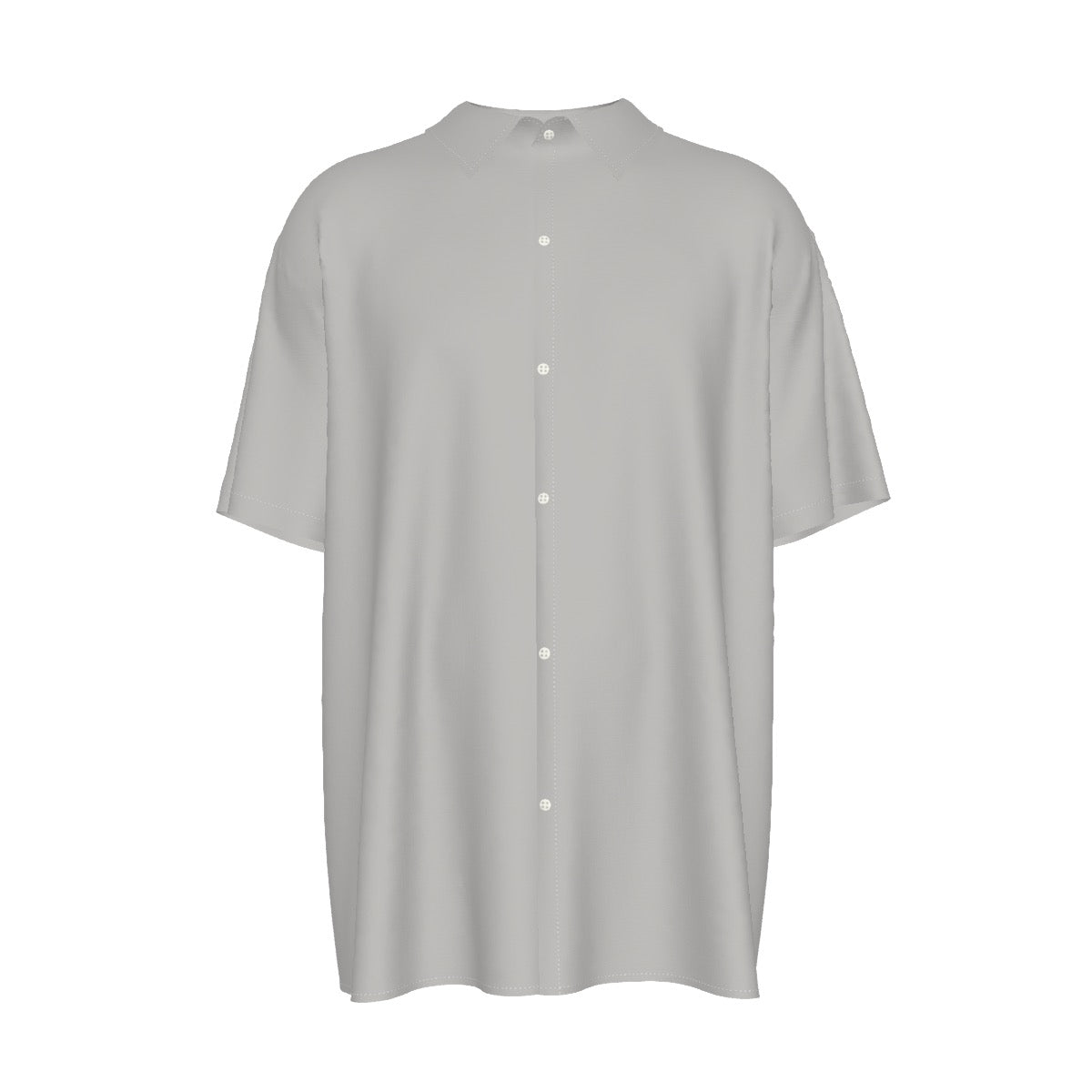 1792 Crest -- Men's Imitation Silk Short-Sleeved Shirt