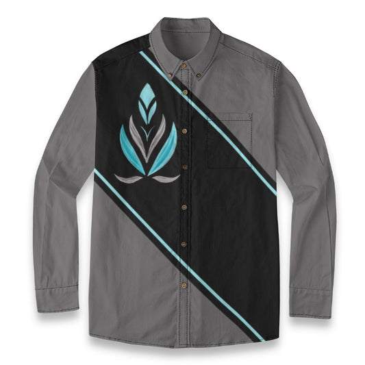 Paros -- Men's 100% Cotton LS Shirt